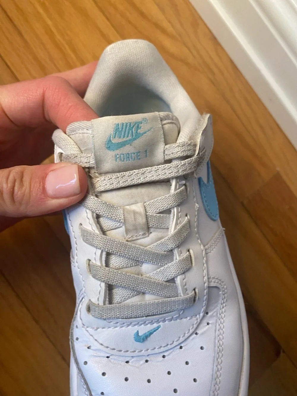 Nike Air Force 1 Low 'White Aquarius Blue